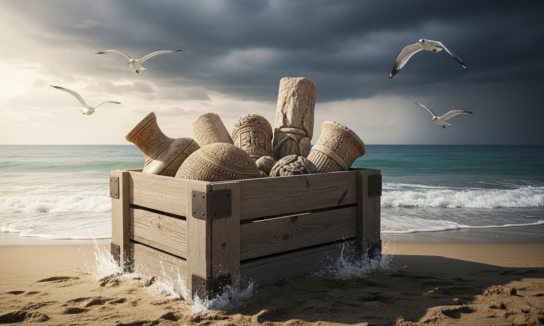 Emergency Rescue Saves Gaza Artifacts Amid Israeli Military Threat