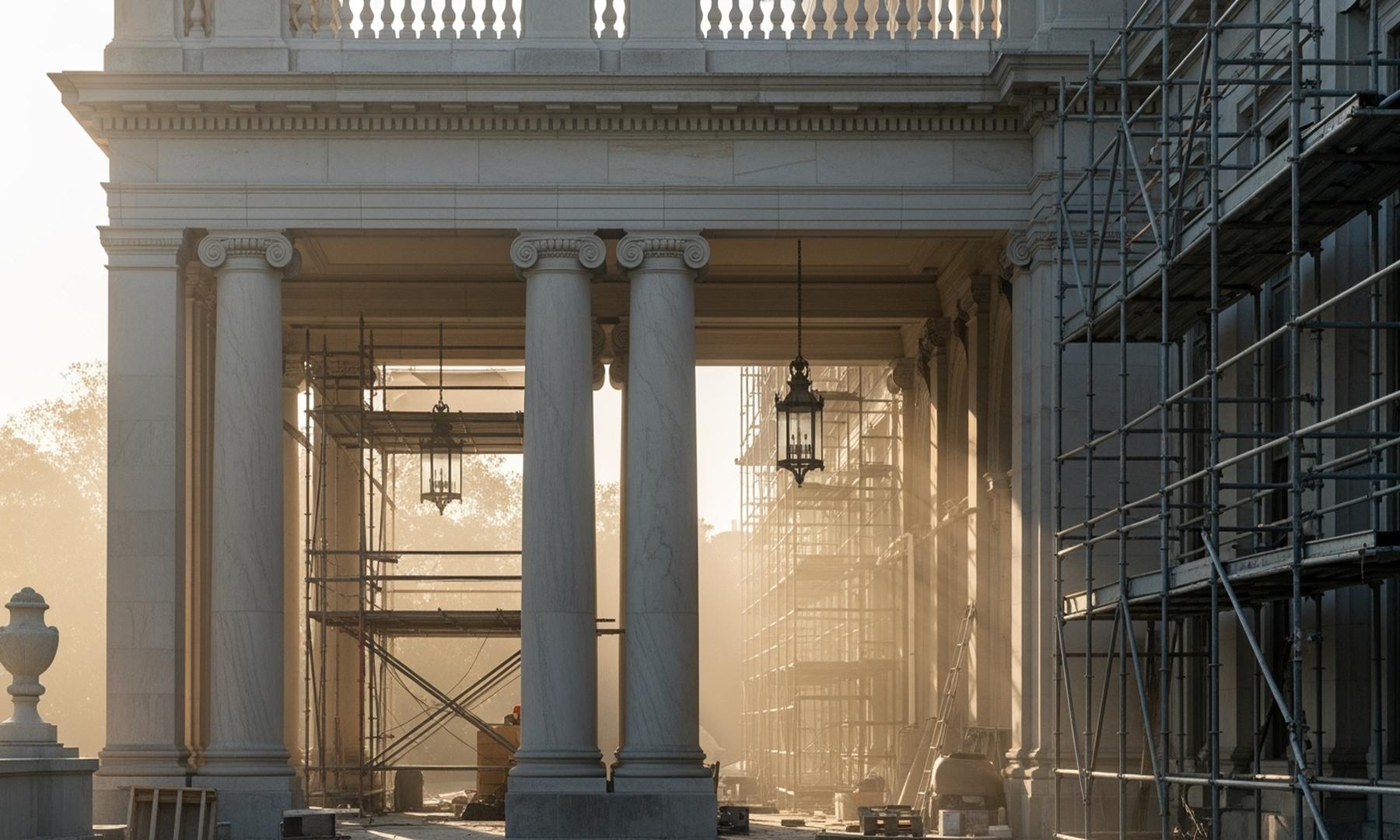 President Trump Demolishes East Wing for New Ballroom, Sparking Heritage Concerns