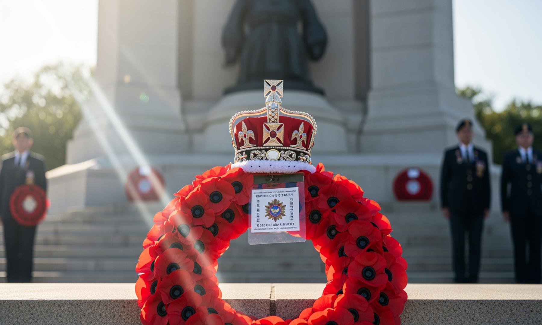 King Charles Leads Remembrance Sunday Service at Cenotaph with Veterans Participation