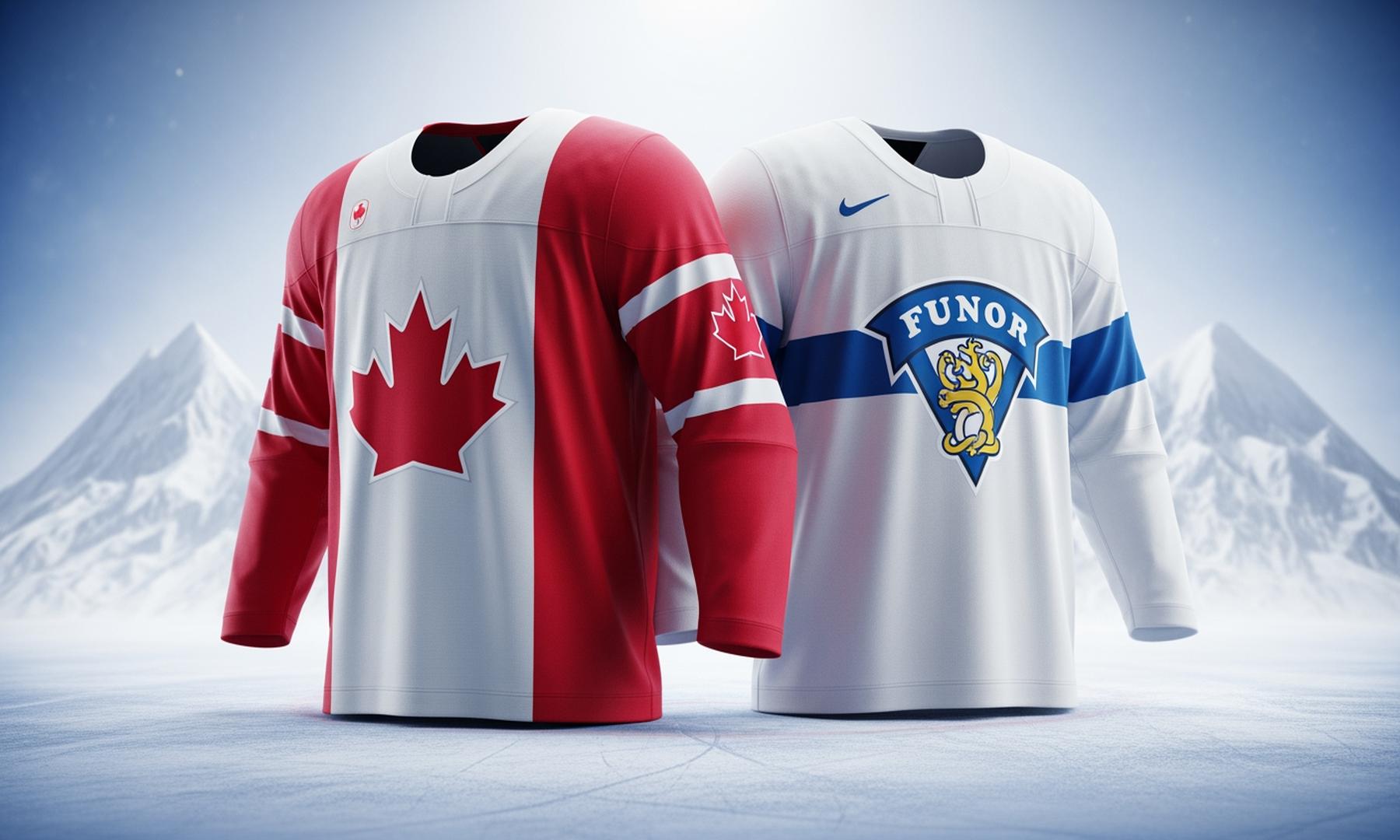 Canada and Finland Reveal Jerseys for Milano Cortina 2026 Winter Olympics