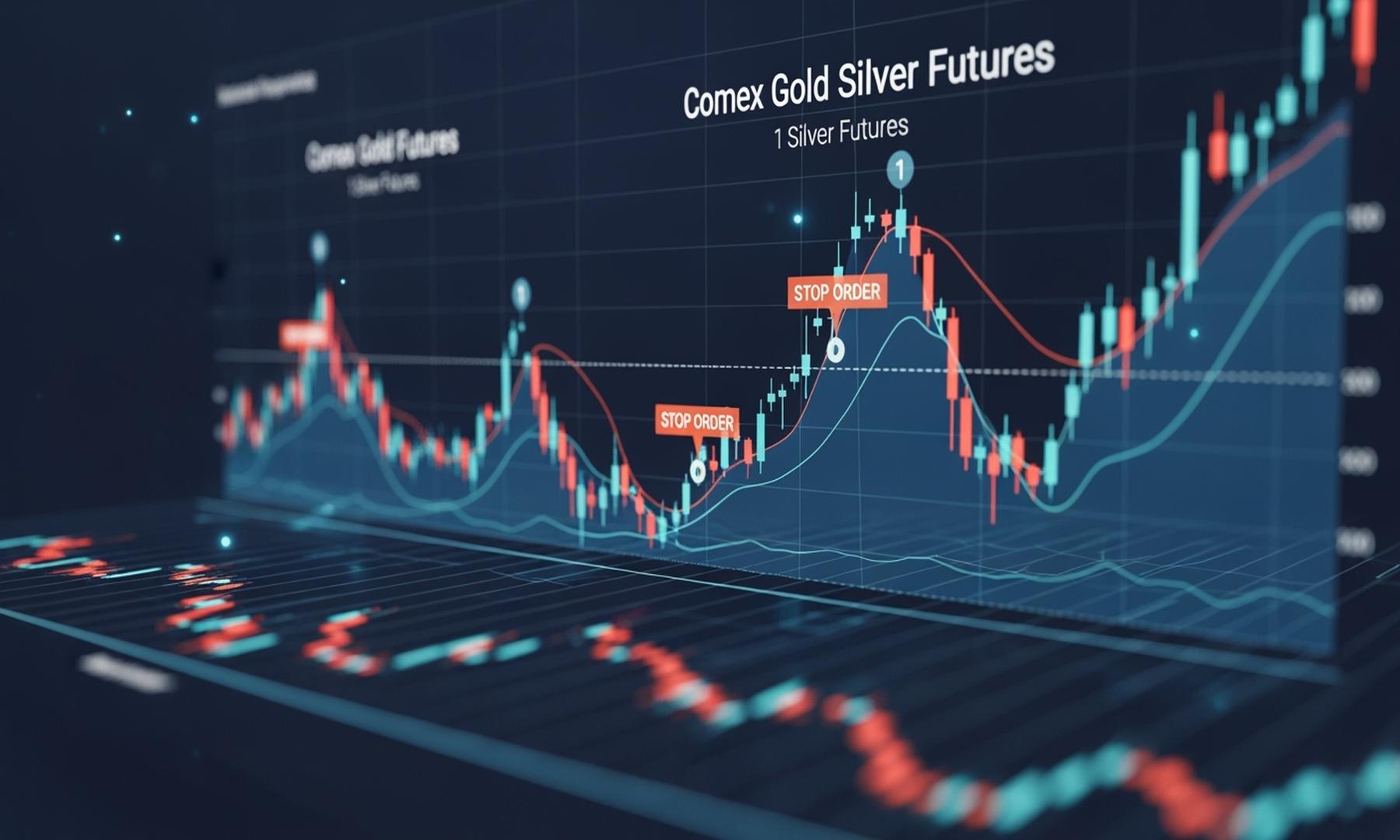 Comex Gold and Silver Futures: Key Stop Order Levels Identified for Traders