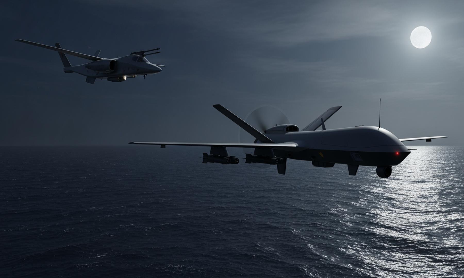 U.S. Military Deploys Drones and Gunships in Campaign Against Drug Trafficking Boats