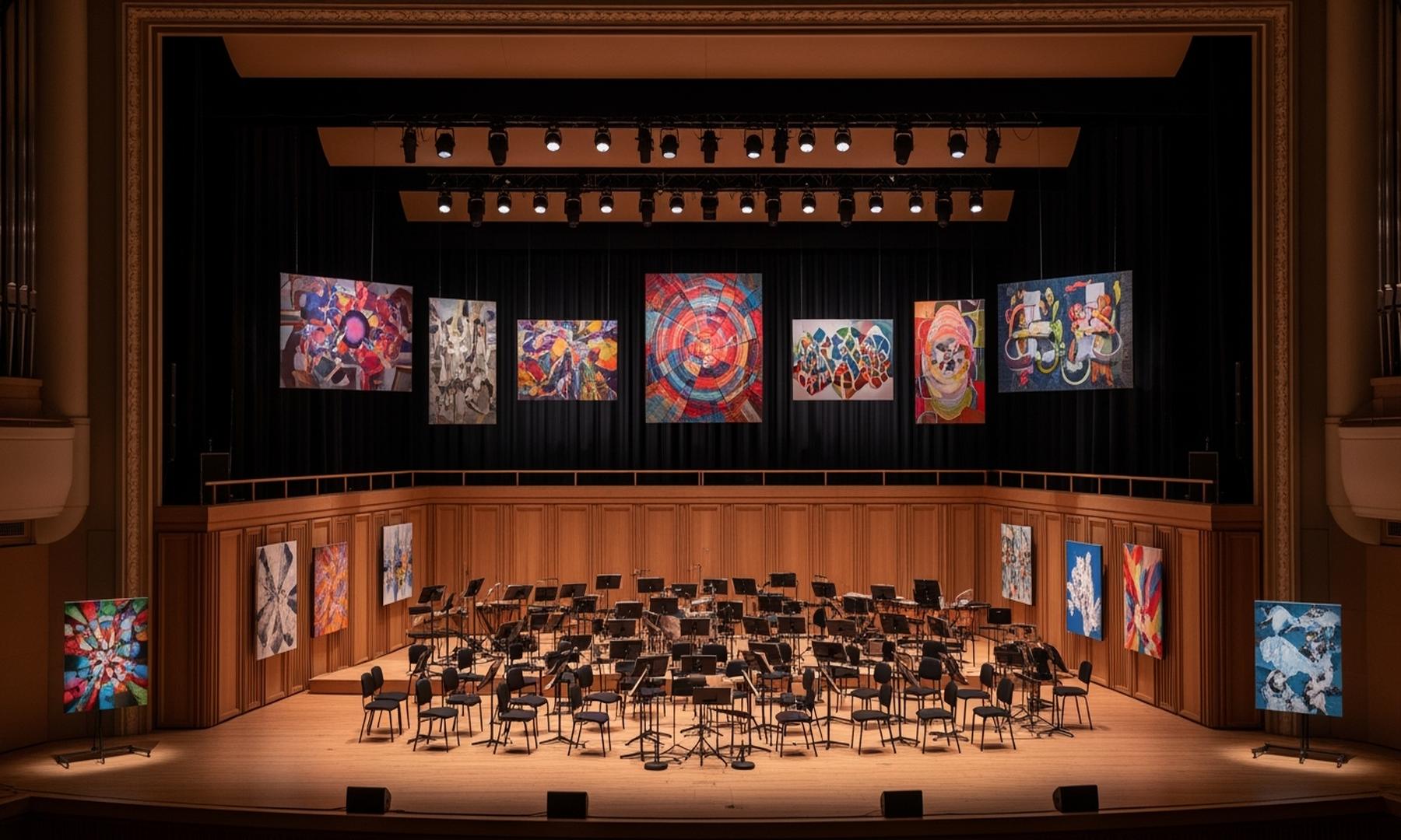 South Bend Symphony Orchestra Integrates Photo Art in Season Opener
