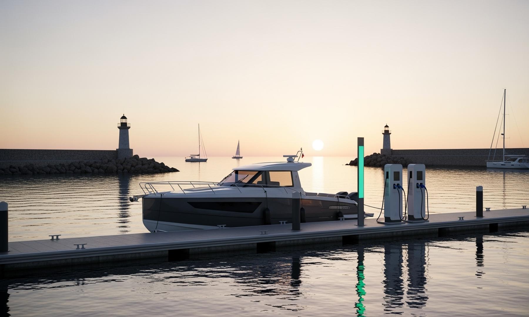 Mediterranean Coastline Sees Expansion of Electric Boat Charging Network