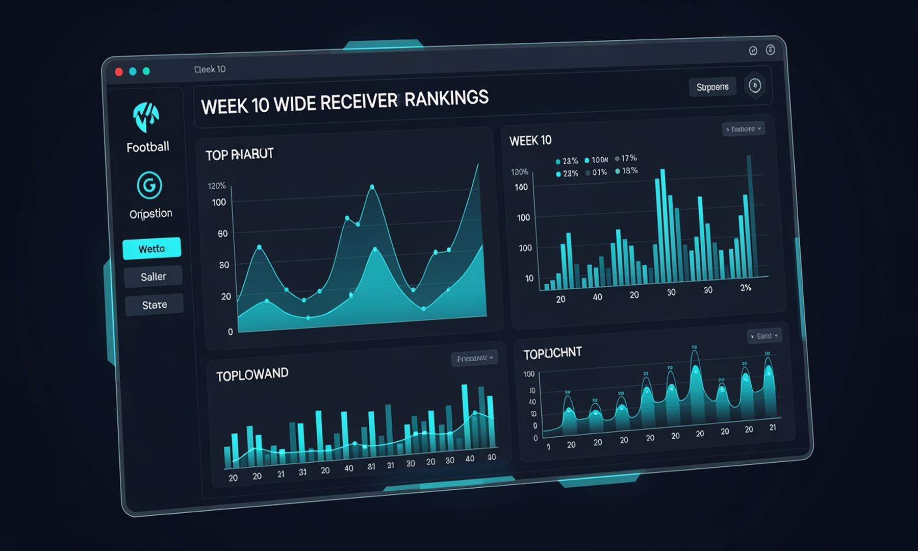 Justin Boone Releases Top Wide Receiver Rankings for Week 10 Fantasy Football