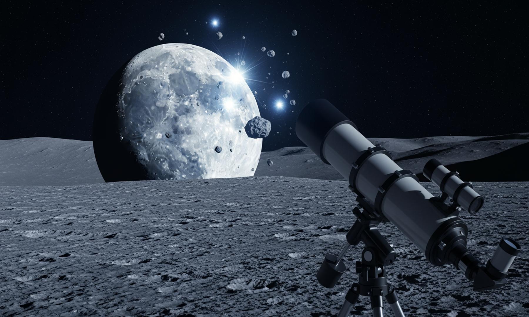 Asteroids Strike Moon Creating Bright Flashes Captured by Japanese Astronomer