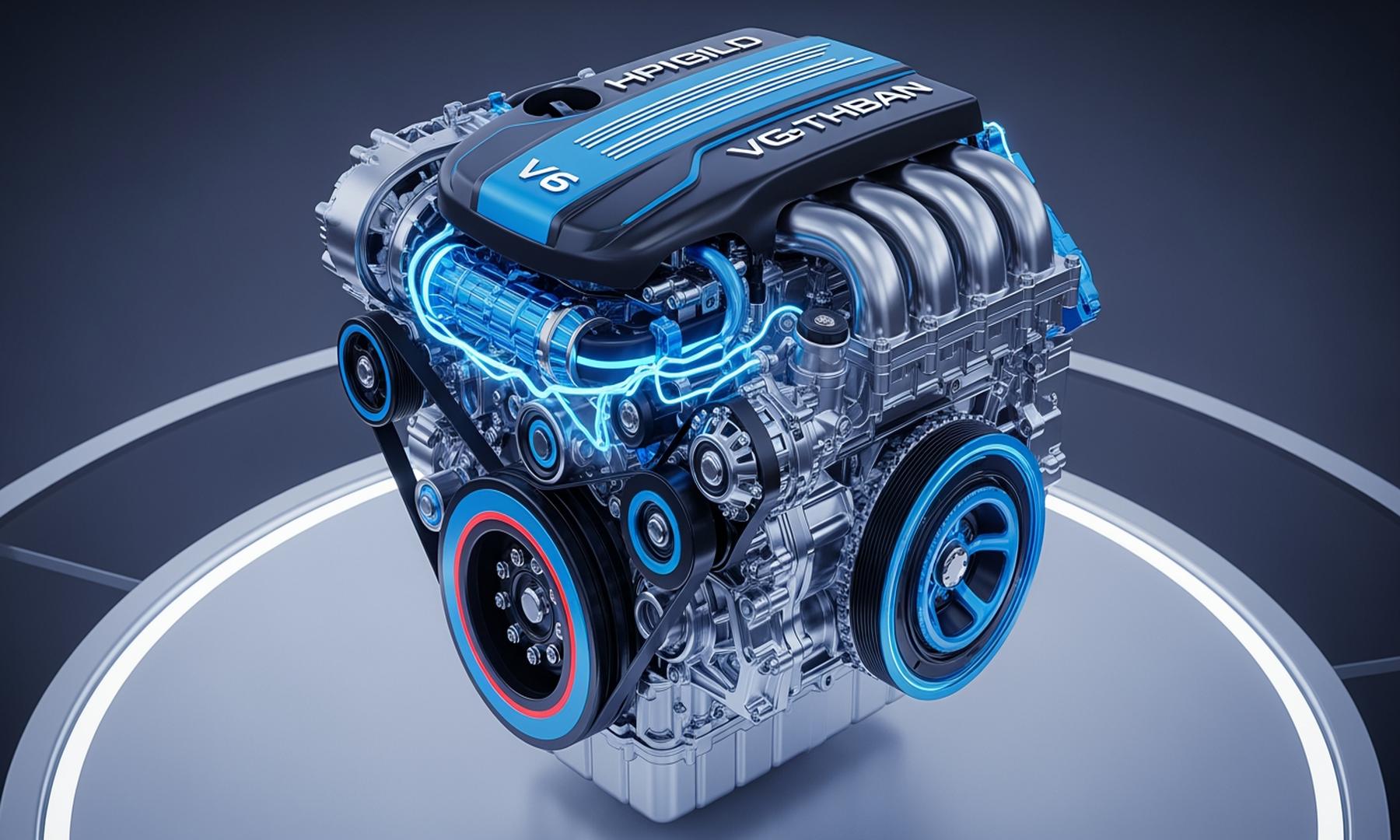 Honda North America Develops New V-6 Engine for Future Hybrid Vehicles