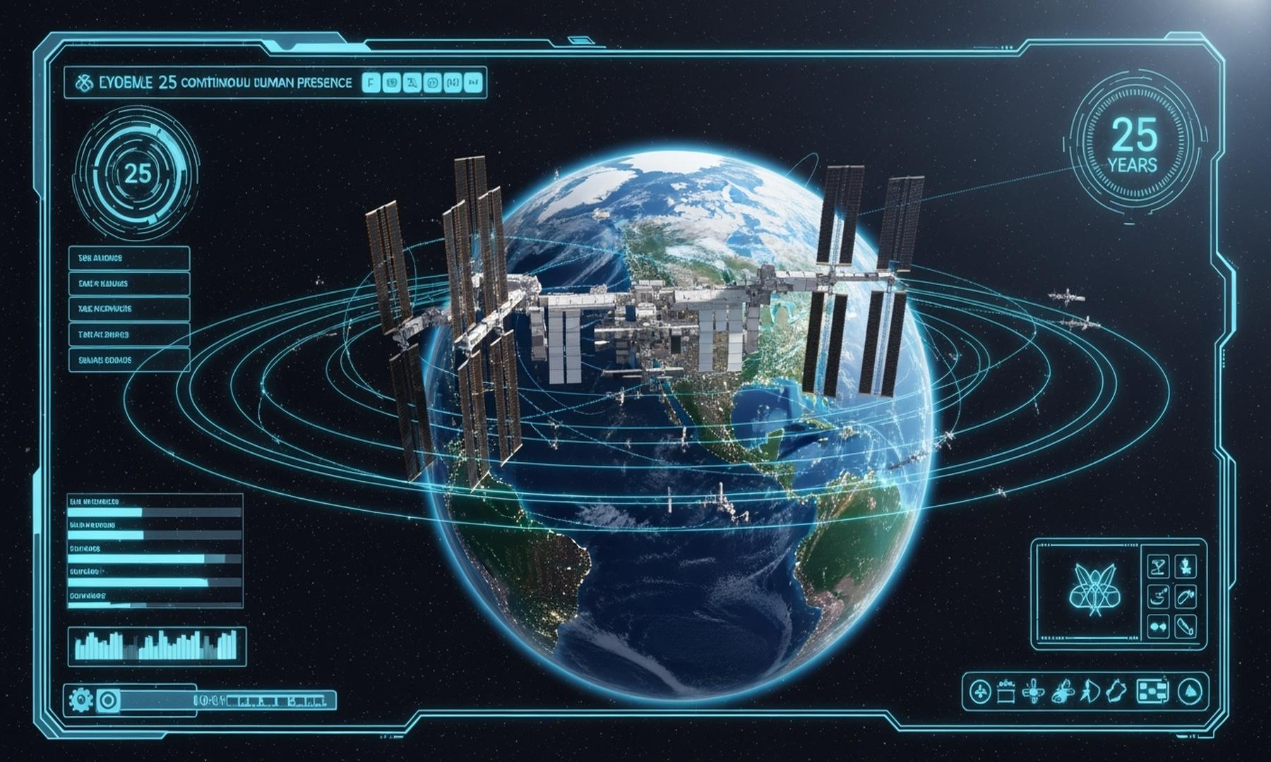 ISS in Real Time Website Launches to Celebrate 25 Years of Space Station Occupancy