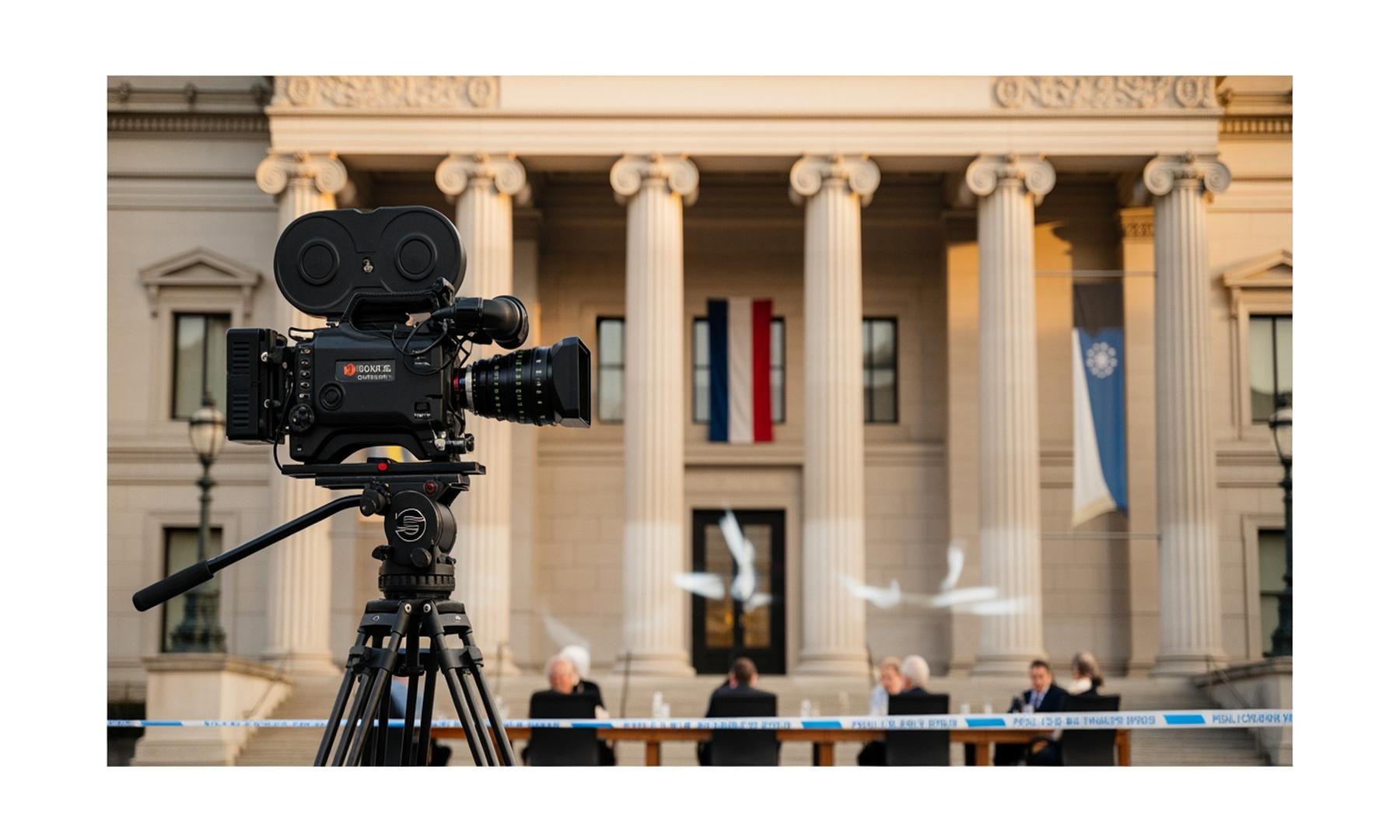 Mark Wahlberg Filming New Movie at Philadelphia Art Museum