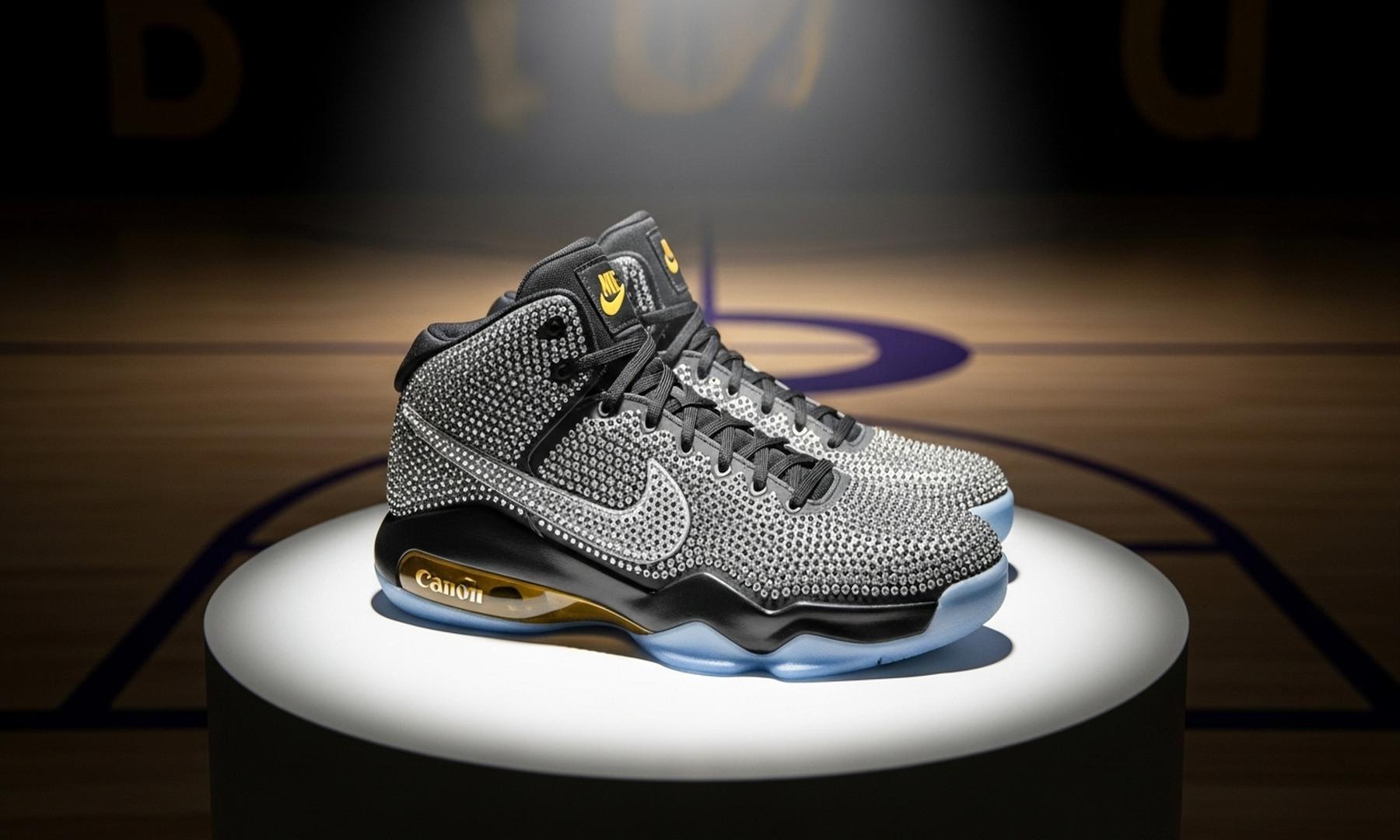 Vanessa Bryant Showcases Custom Diamond Kobe Sneakers at Mamba League Event