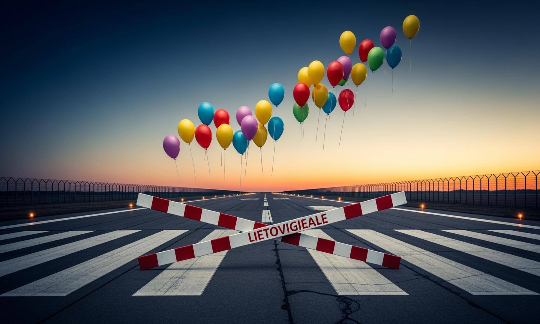 Lithuania Closes Airports and Borders Due to Smuggling Balloons from Belarus