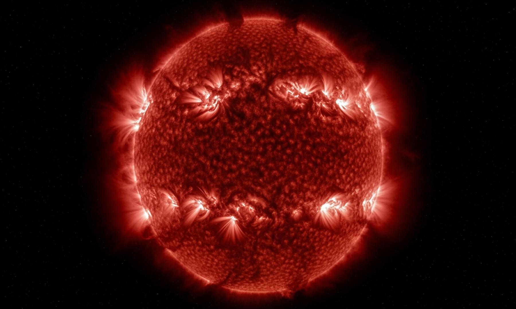 NASA Captures Spooky Solar Image, Potential Geomagnetic Storms Predicted