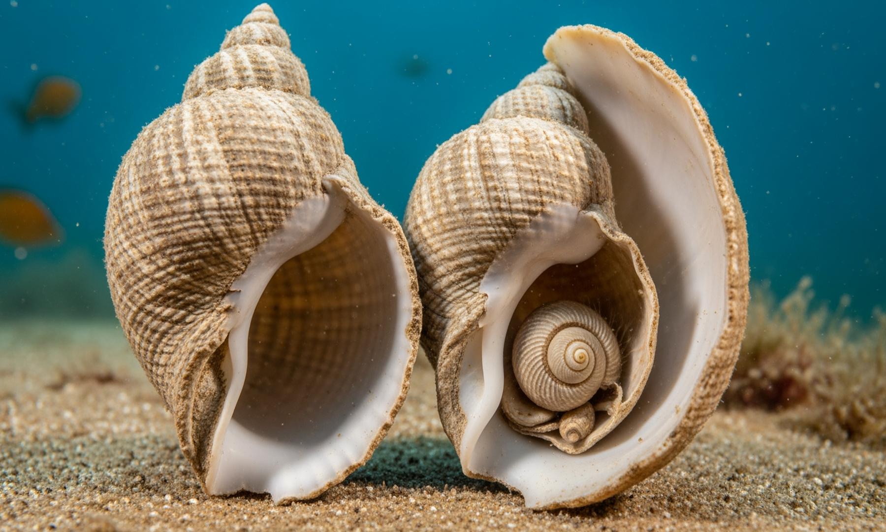 Research Teams Discover Fossil of Baby Sea Snail Inside Mother's Shell, Revealing Ancient Reproductive Behavior