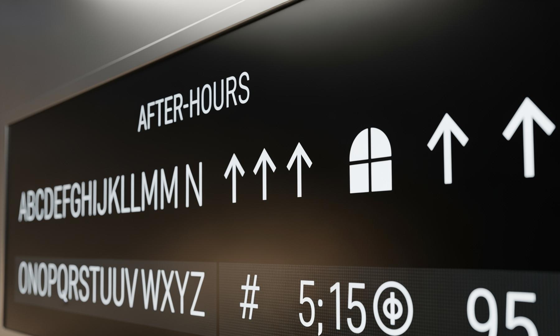 Alphabet and Microsoft Lead After-Hours Stock Movements