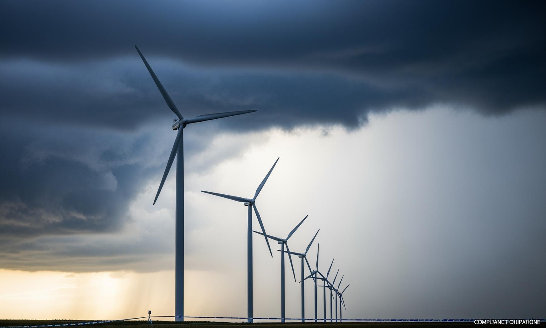 Wind Farms Face Challenges as Climate Change Intensifies Storms
