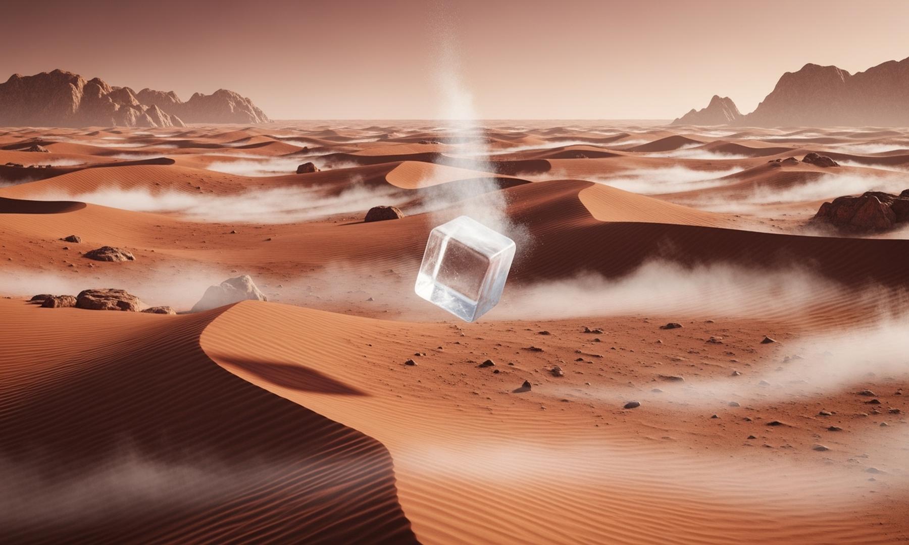 Scientists Discover Dry Ice Sublimation as Cause of Mars Dune Gullies