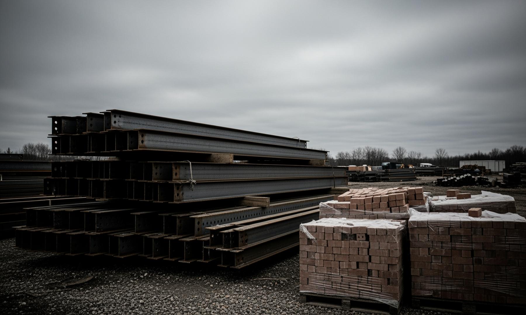 U.S. Construction Material Deliveries Decline Amid Industry Uncertainty