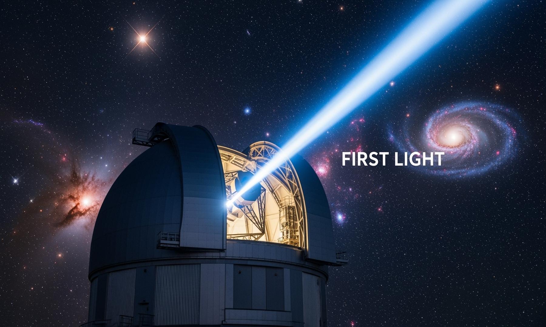 4MOST Telescope Facility Achieves First Light, Enhancing Astronomical Research