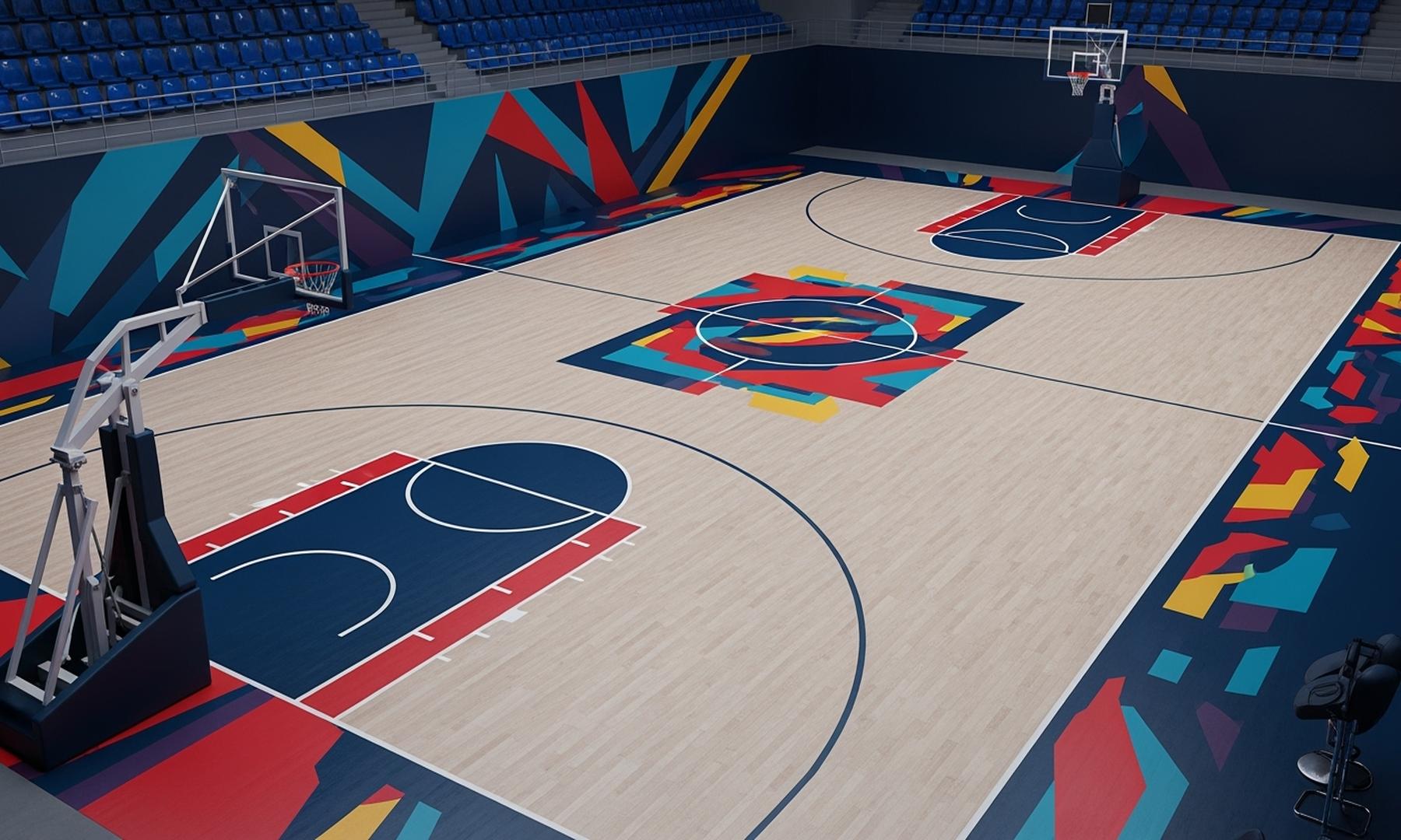 Victor Solomon Collaborates on Emirates NBA Cup 2025 Court Designs, Enhancing Team Identity