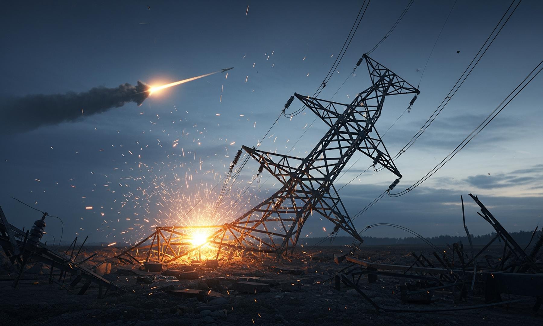 Ukraine Faces Widespread Power Outages After Russian Missile Barrage