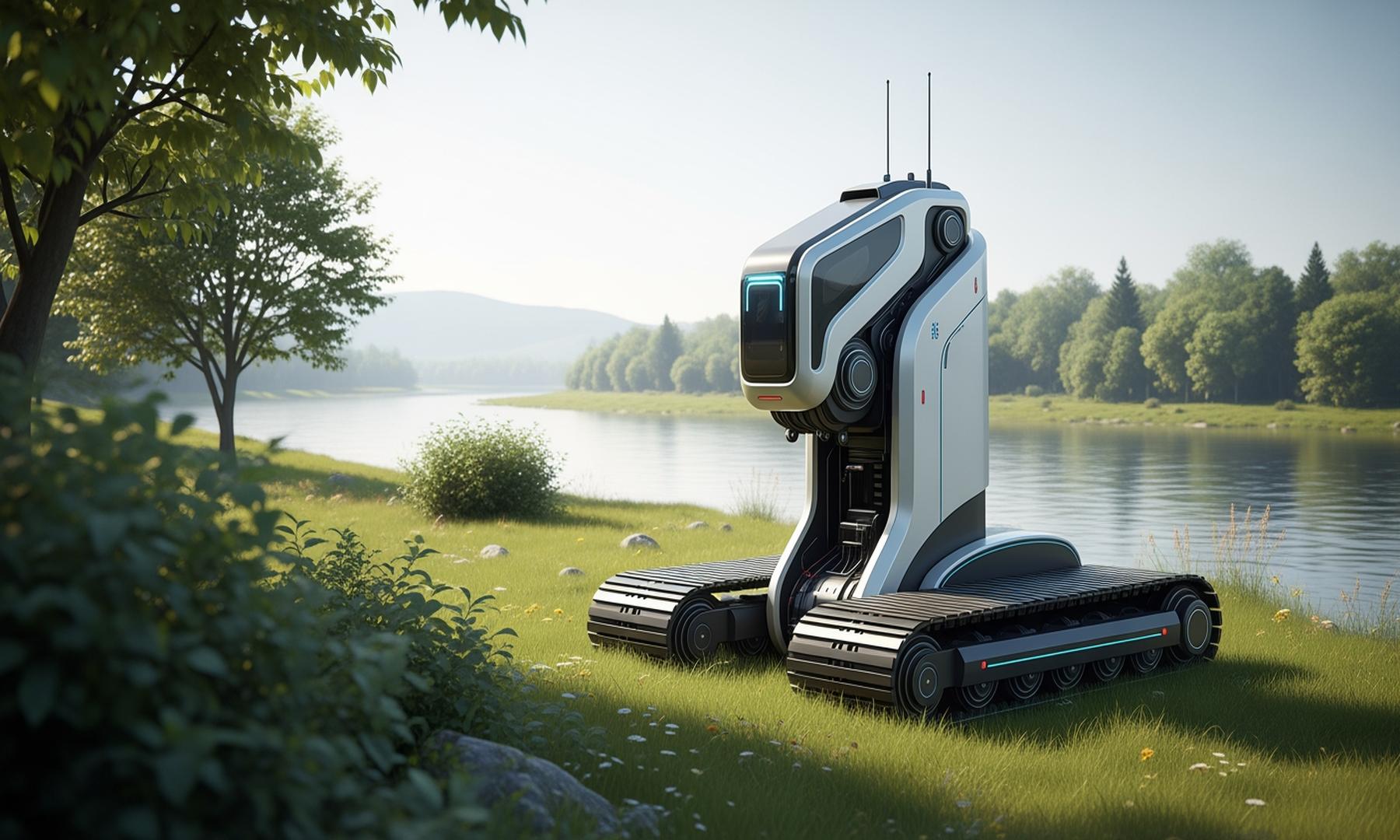 Terranova's Terraforming Robots Aim to Prevent Flooding in San Rafael