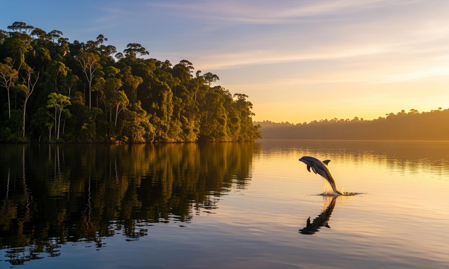 Study Reveals Amazon Lake's Extreme Heat Kills Hundreds of Dolphins Amid Climate Crisis