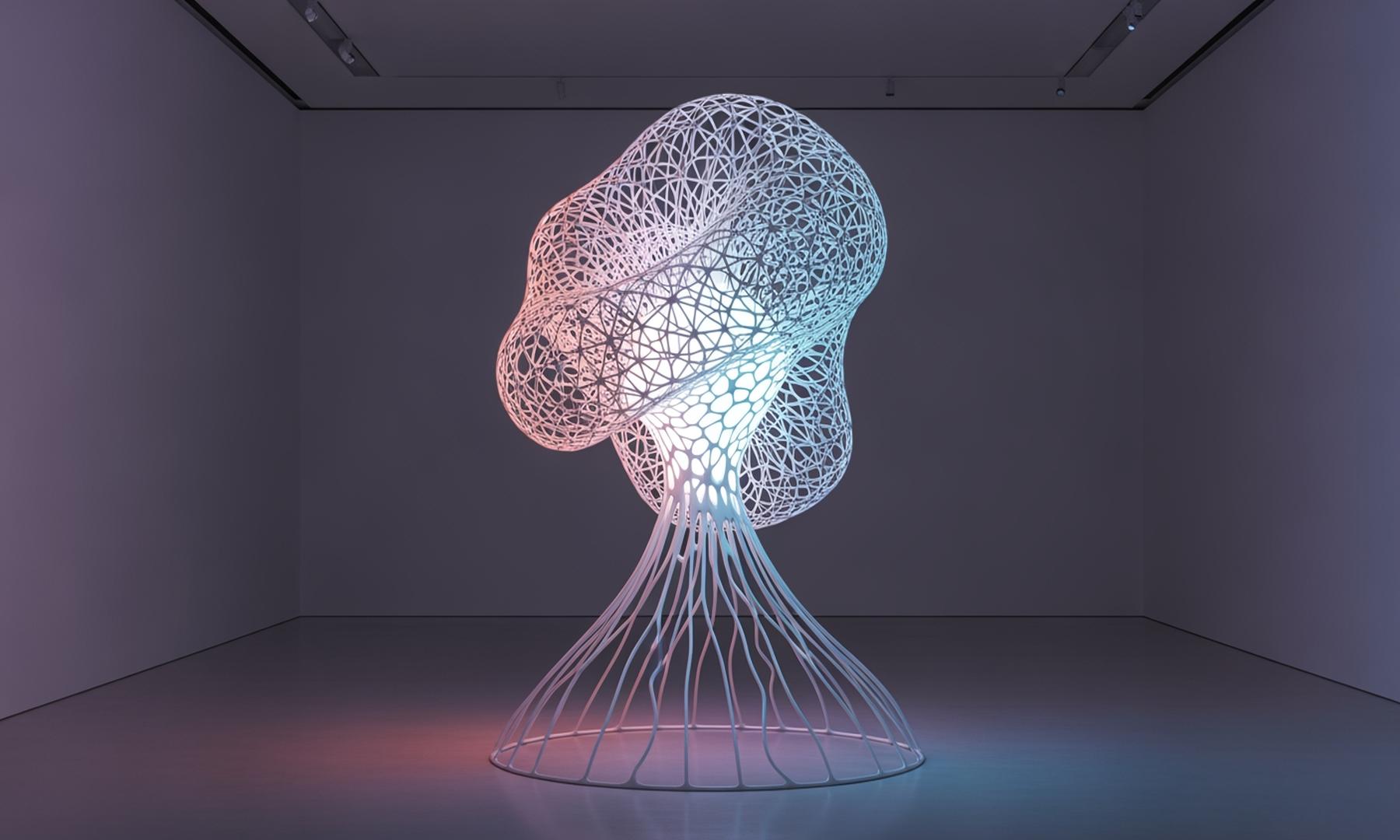 Artist Stages Unauthorized A.I. Art Installation in Welsh Museum