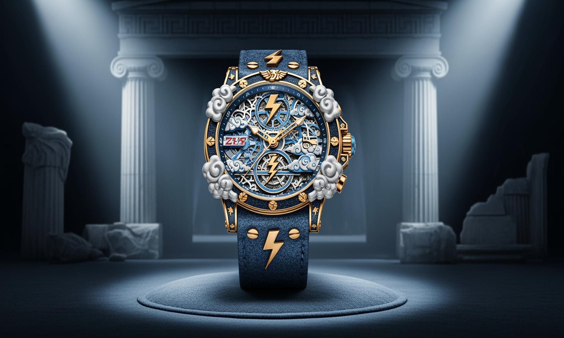 Alex Goetschi Debuts Manteio Zeus Watch Inspired by Greek Mythology