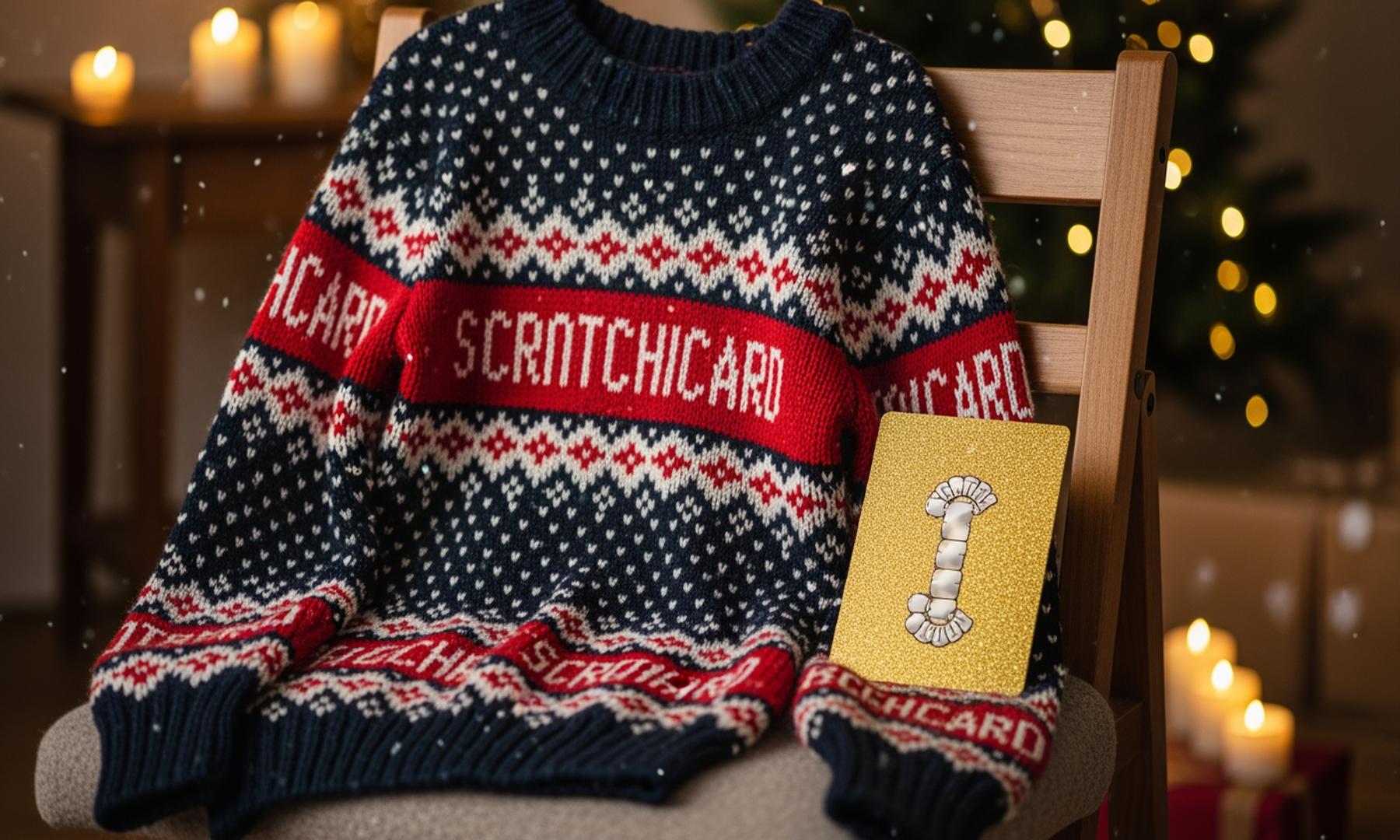 National Lottery Partners with Tom Daley for 'Scratchcard-igan' Christmas Campaign