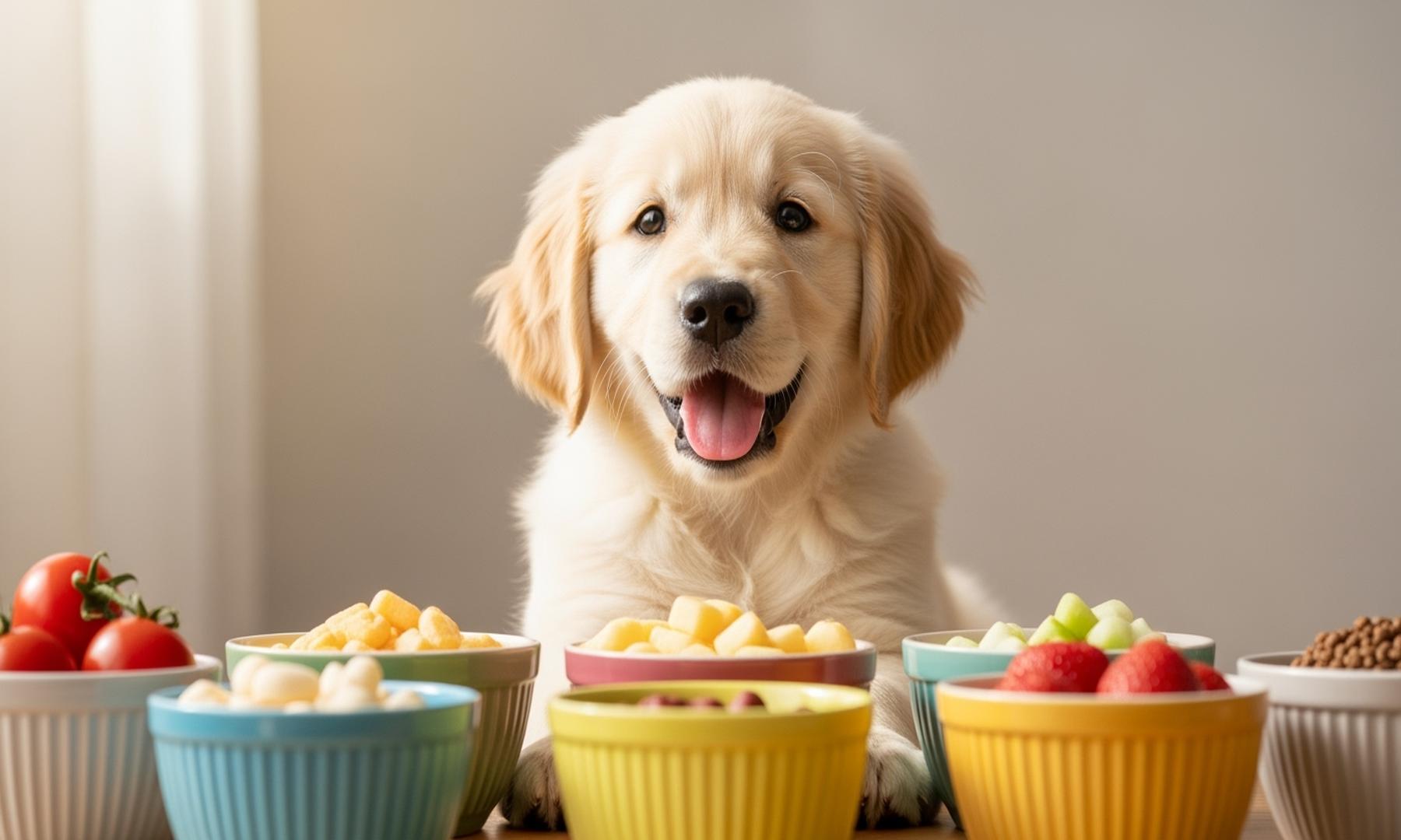 Golden Retriever Puppy Hugo Rates New Foods in Viral Video