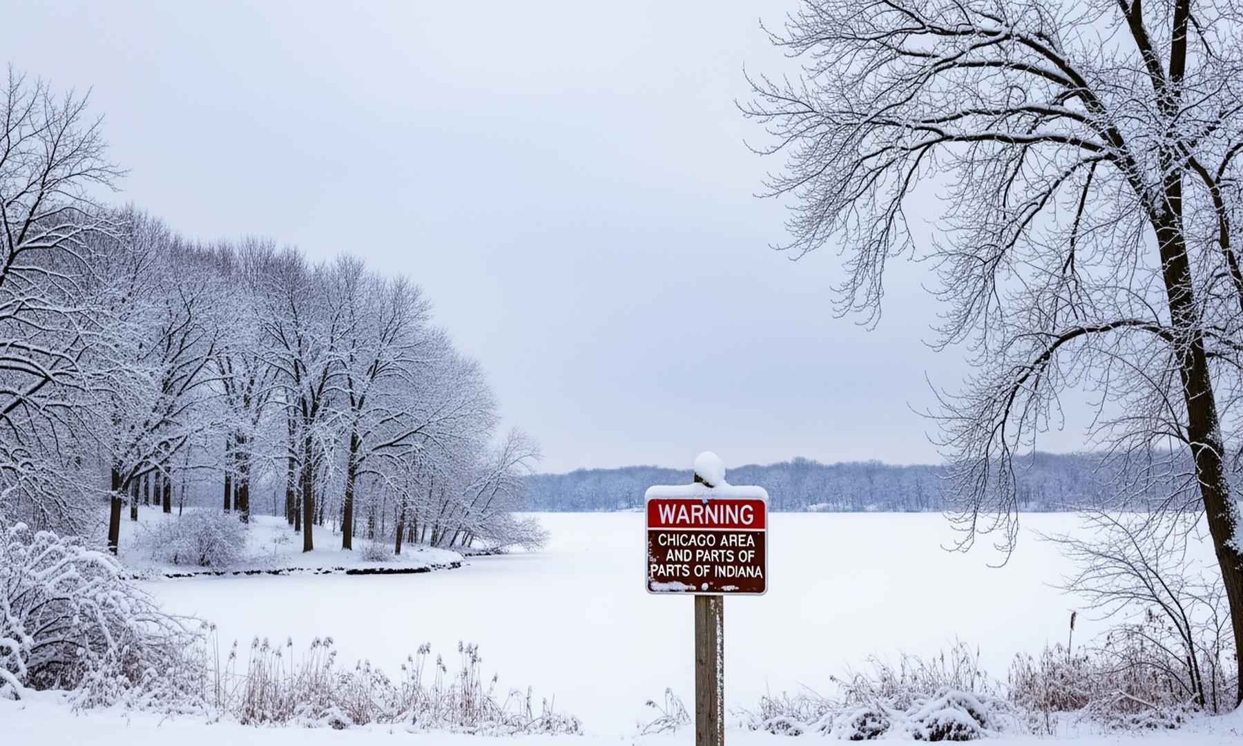 National Weather Service Issues Winter Storm Warning for Chicago Area and Parts of Indiana
