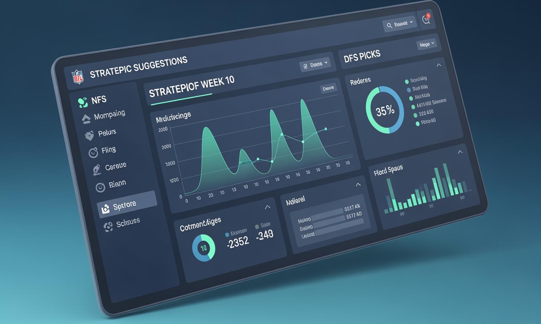 NFL Week 10 DFS Picks: Optimizer Tool Offers Strategic Lineup Advice