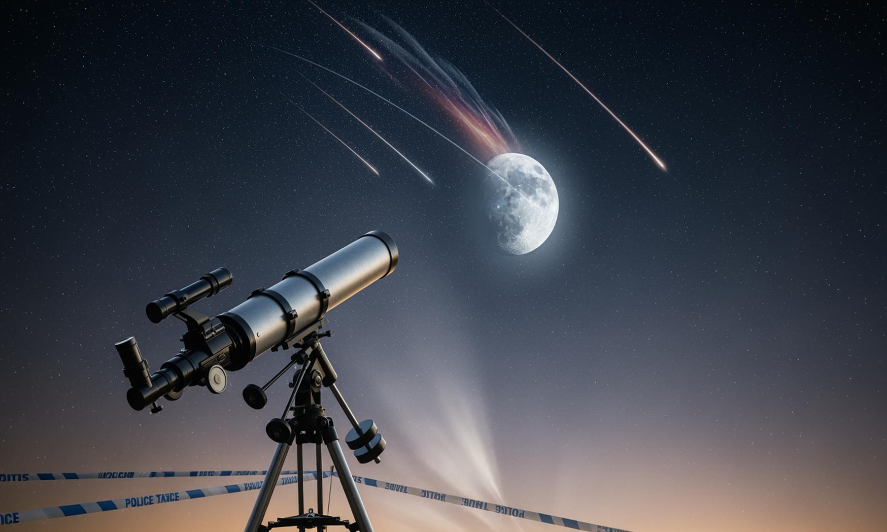 Museum Curator Films Meteor Strikes on Moon, Implications for Lunar Exploration