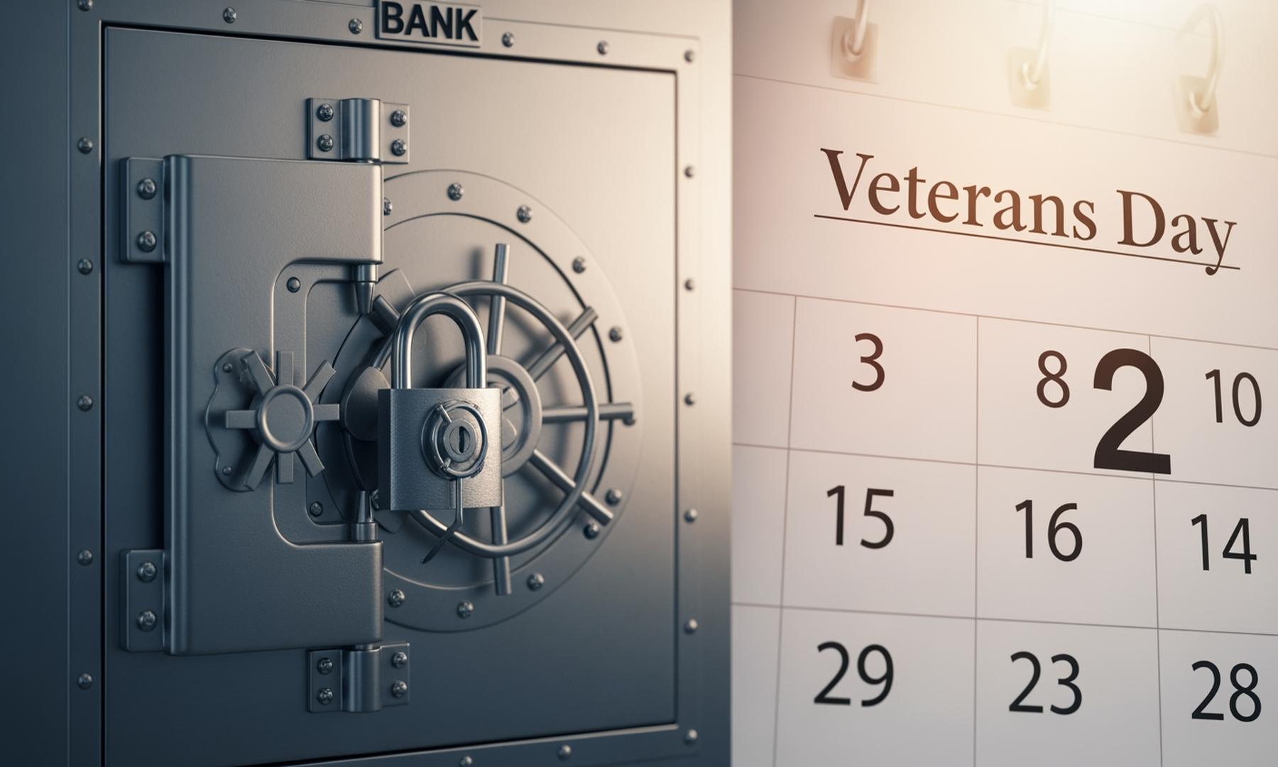 Capital One and Other Banks Closed on Veterans Day, Affecting Financial Services