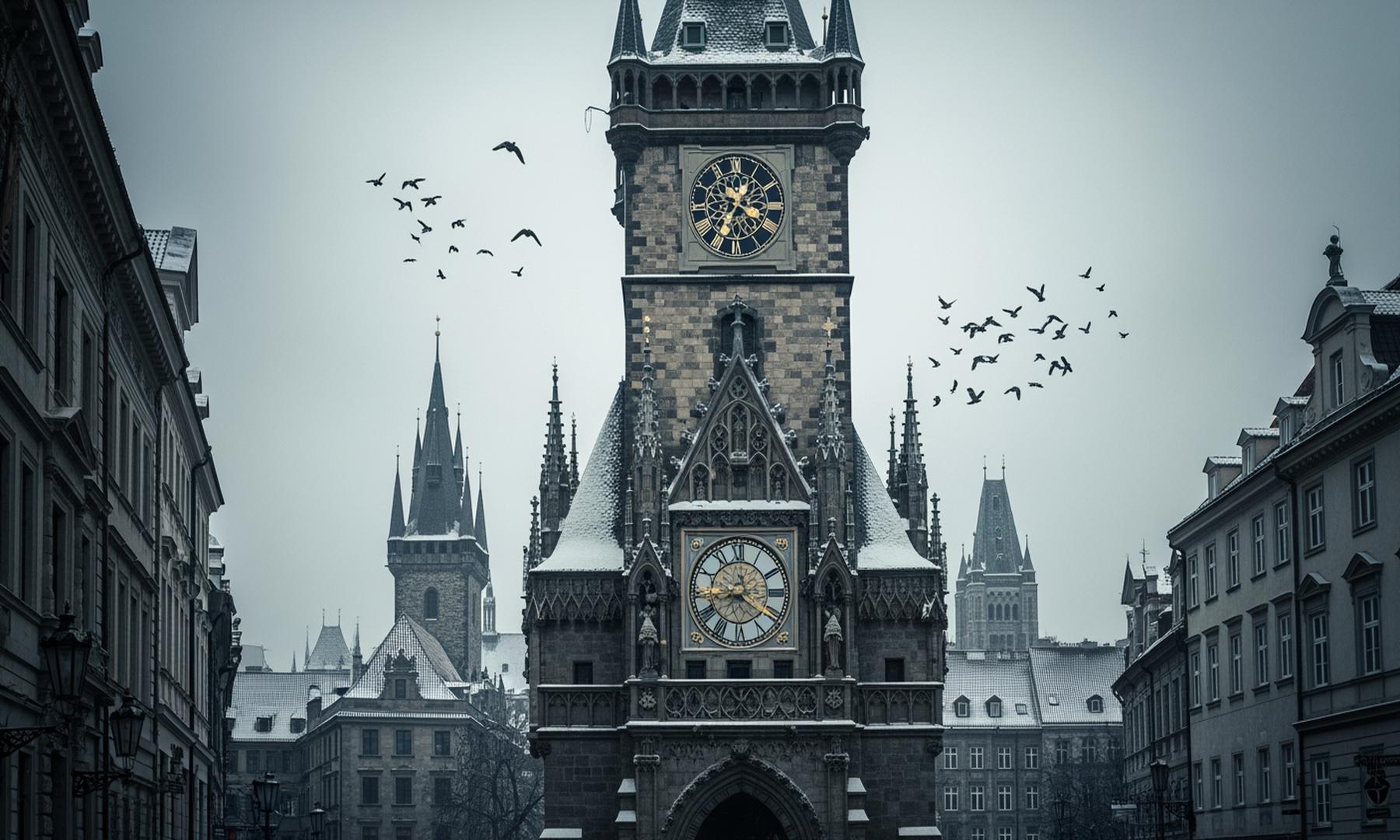 New Resident Evil Movie Transforms Prague into Raccoon City with Wintery Twist