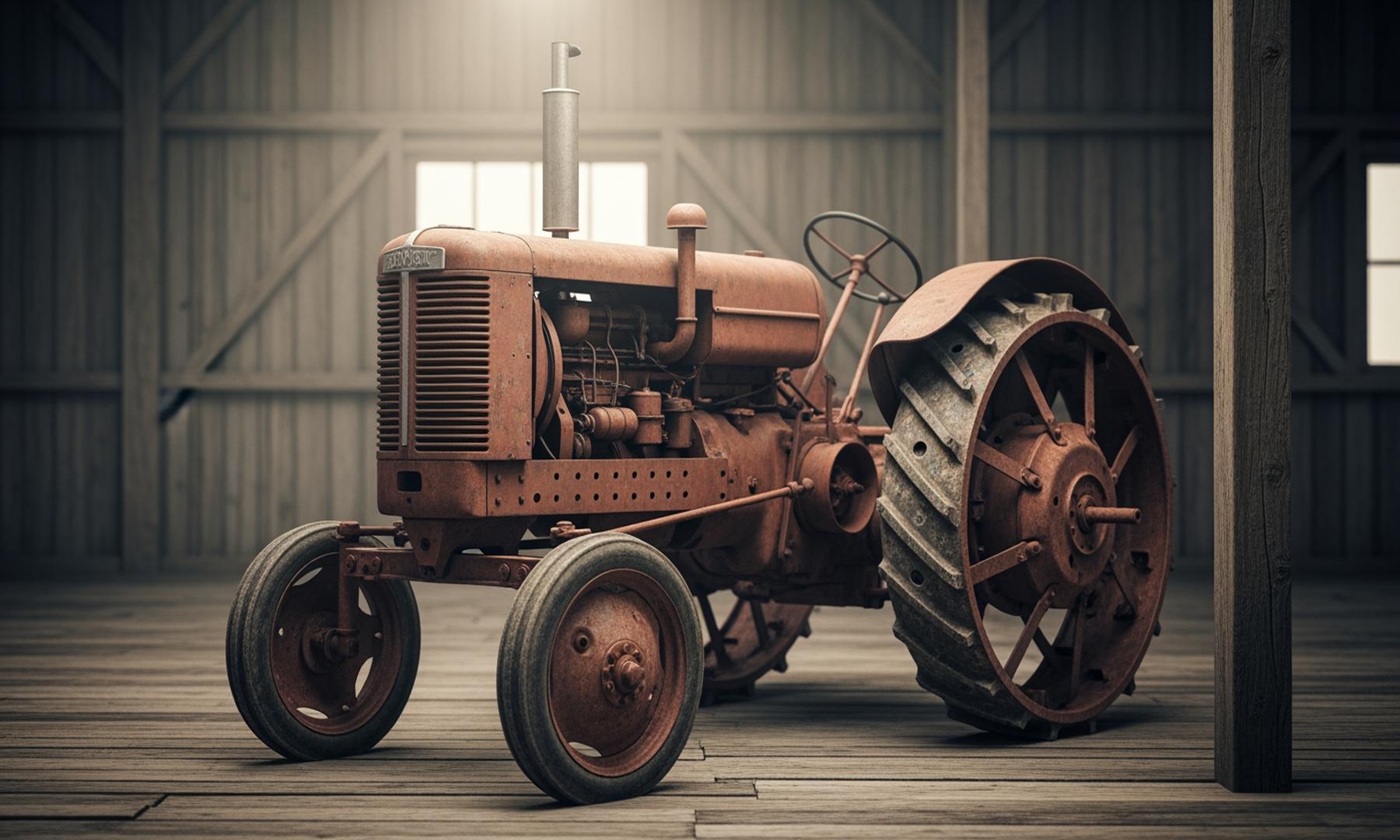 W.F. Larson's Ford 4000 High Crop Tractor: A Unique Piece with a Storied Past