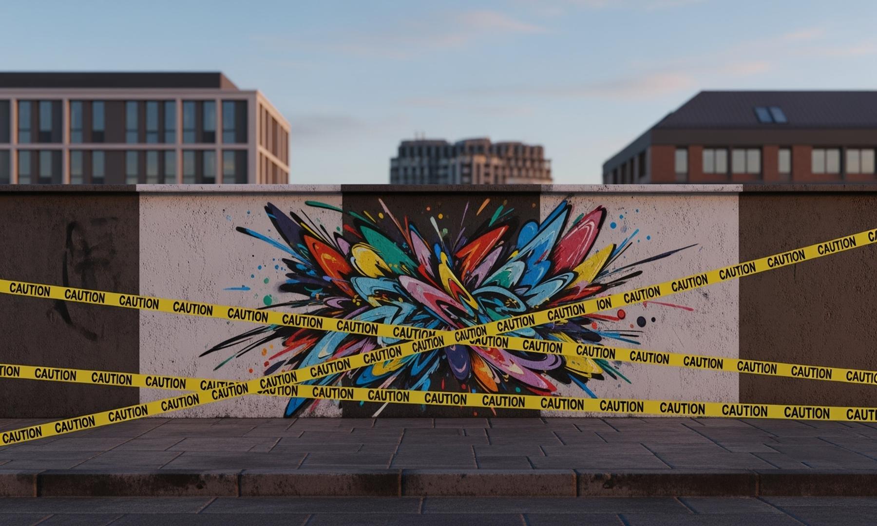 US Embassy Lockdown Triggered by Graffiti Art Mistaken for Bomb Threat