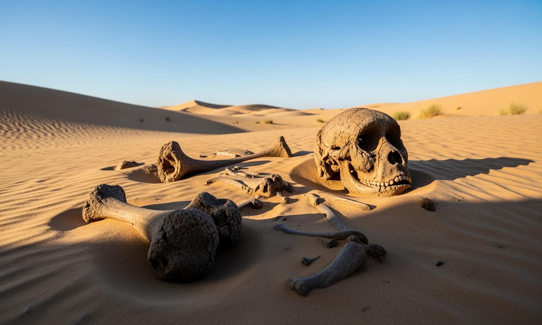Archaeologists Discover 7,000-Year-Old Skeletons in Sahara, Revealing Unknown Human Lineage