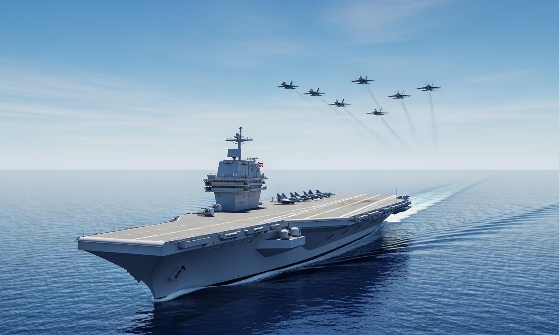 UK Carrier Strike Group Completes Red Sea Transit with US Navy Support