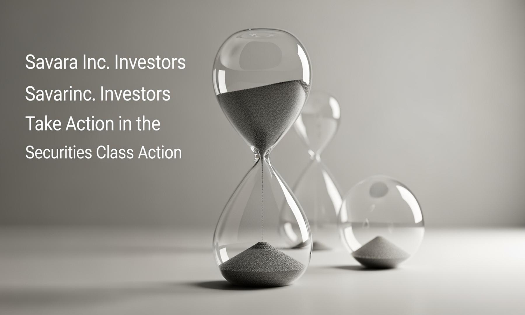Rosen Law Firm Urges Savara Inc. Investors to Act Before November 7 Deadline in Securities Class Action