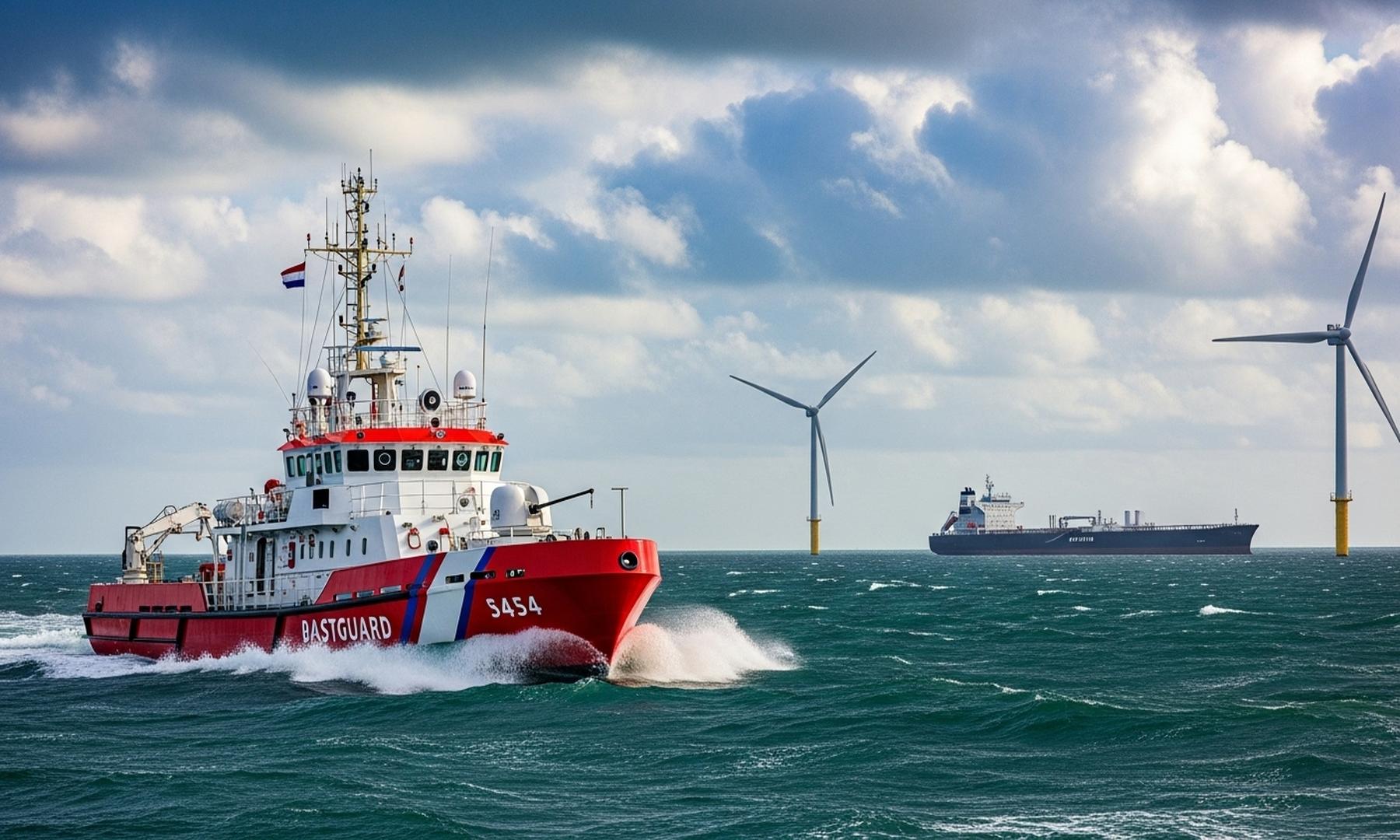 Dutch Coast Guard Averts Disaster as Drifting Tanker Approaches Offshore Wind Farm