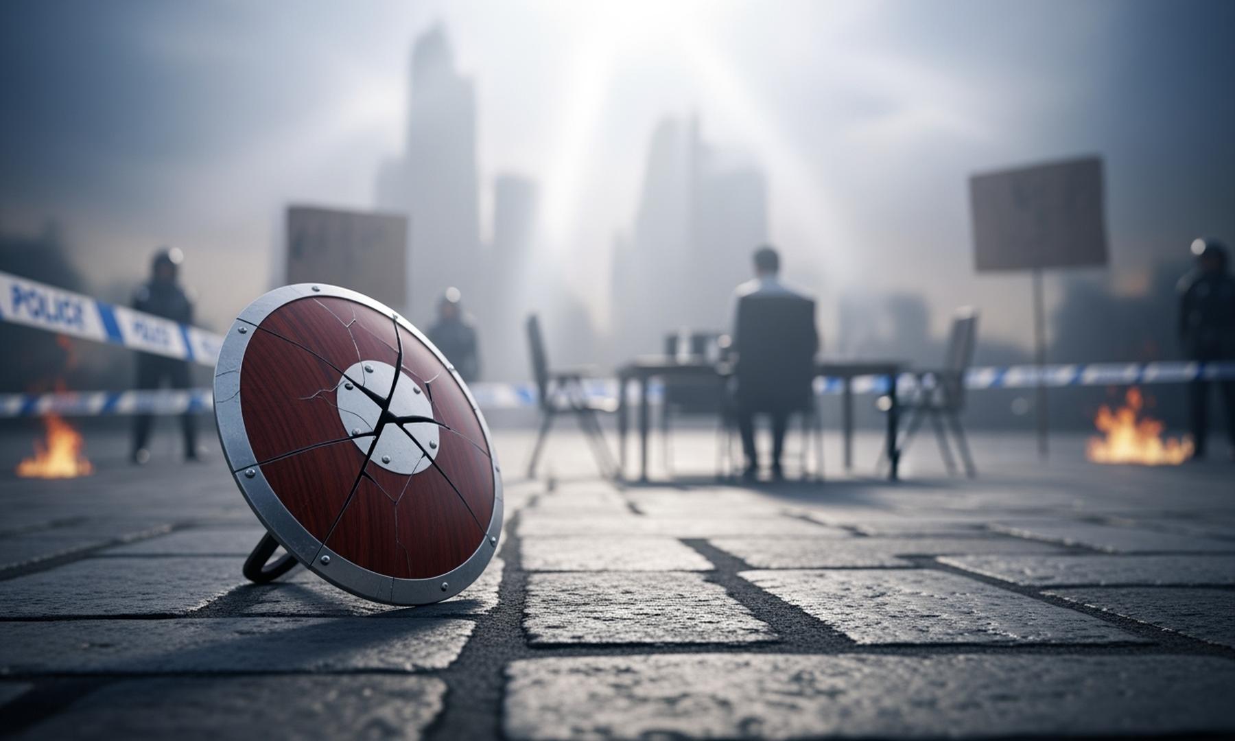 Jerusalem Police Clash with Protesters Following Anti-Draft Rally