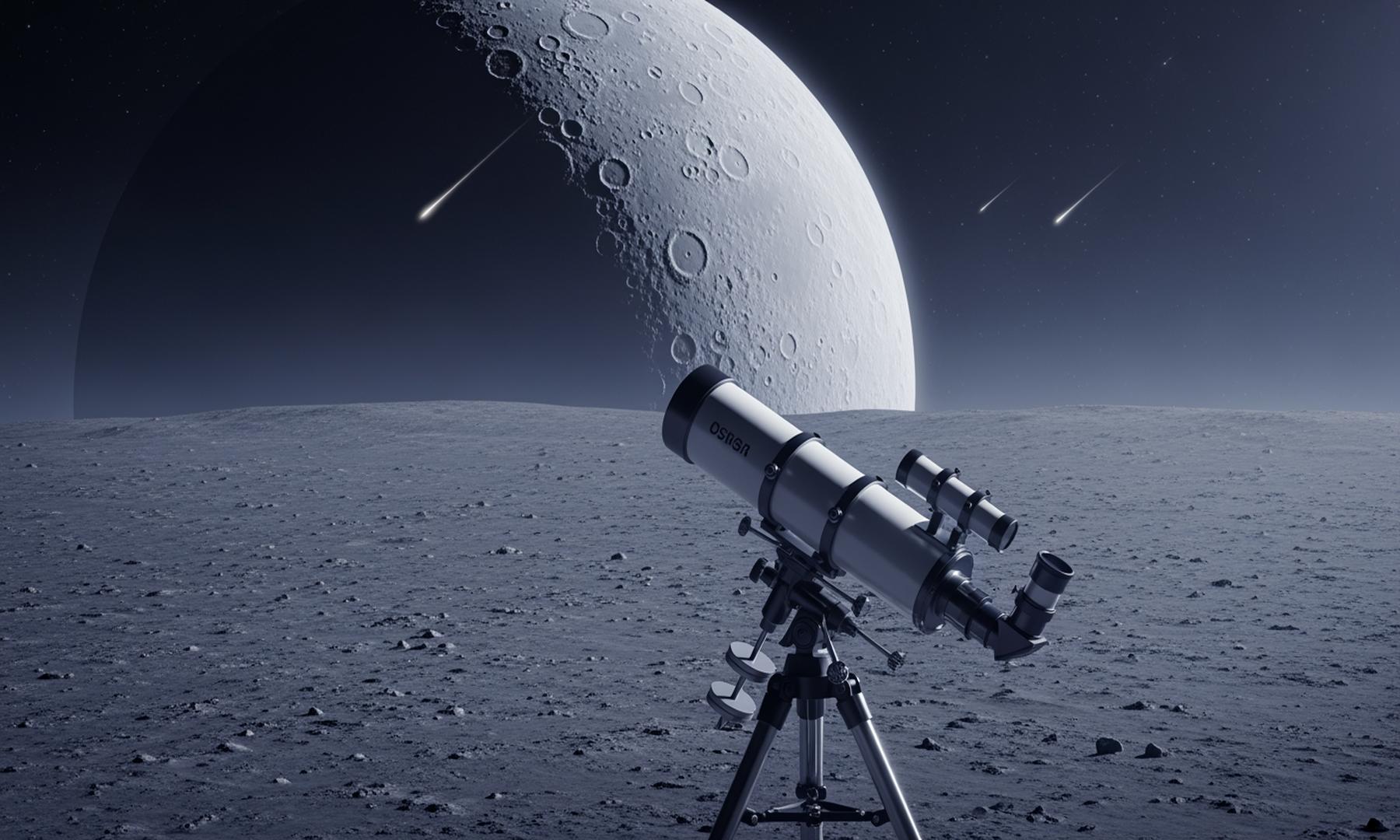 Astronomy Curator Captures Lunar Meteor Impacts, Implications for Future Moon Bases