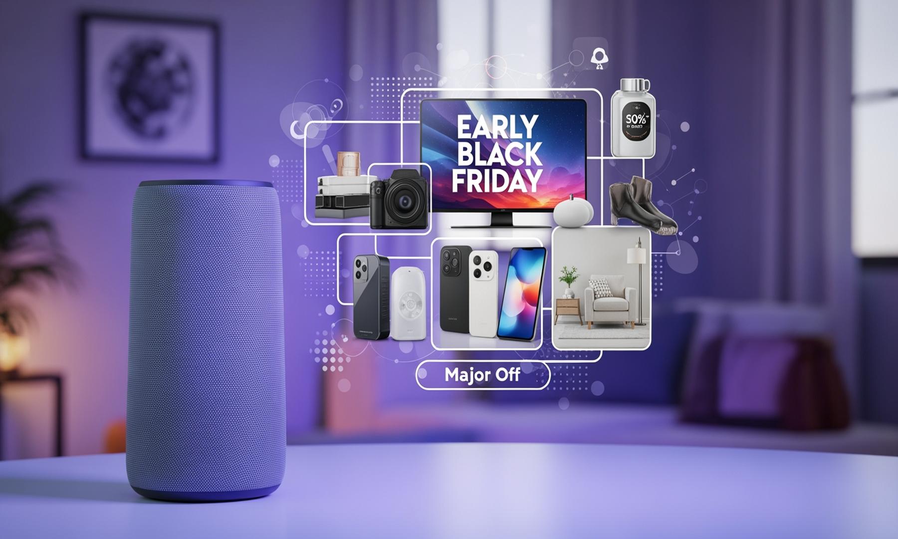 Amazon Launches Early Black Friday Deals with Major Discounts on Electronics and Home Goods