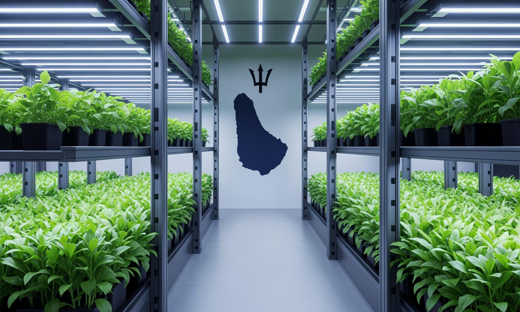 Indoor Vertical.Farm Partners with Barbados Government to Enhance Food Security through Vertical Farming