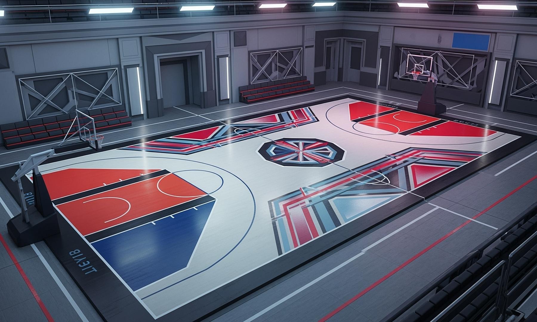 Victor Solomon Designs Emirates NBA Cup 2025 Courts with Team Collaboration