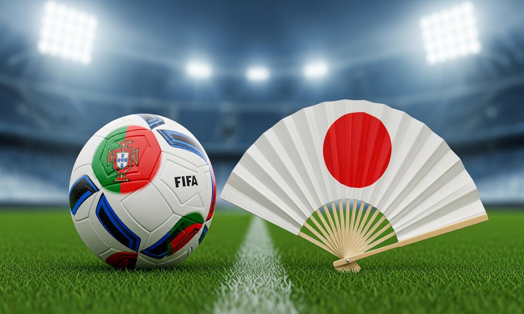 Portugal and Japan Compete in FIFA U-17 World Cup Group B Match