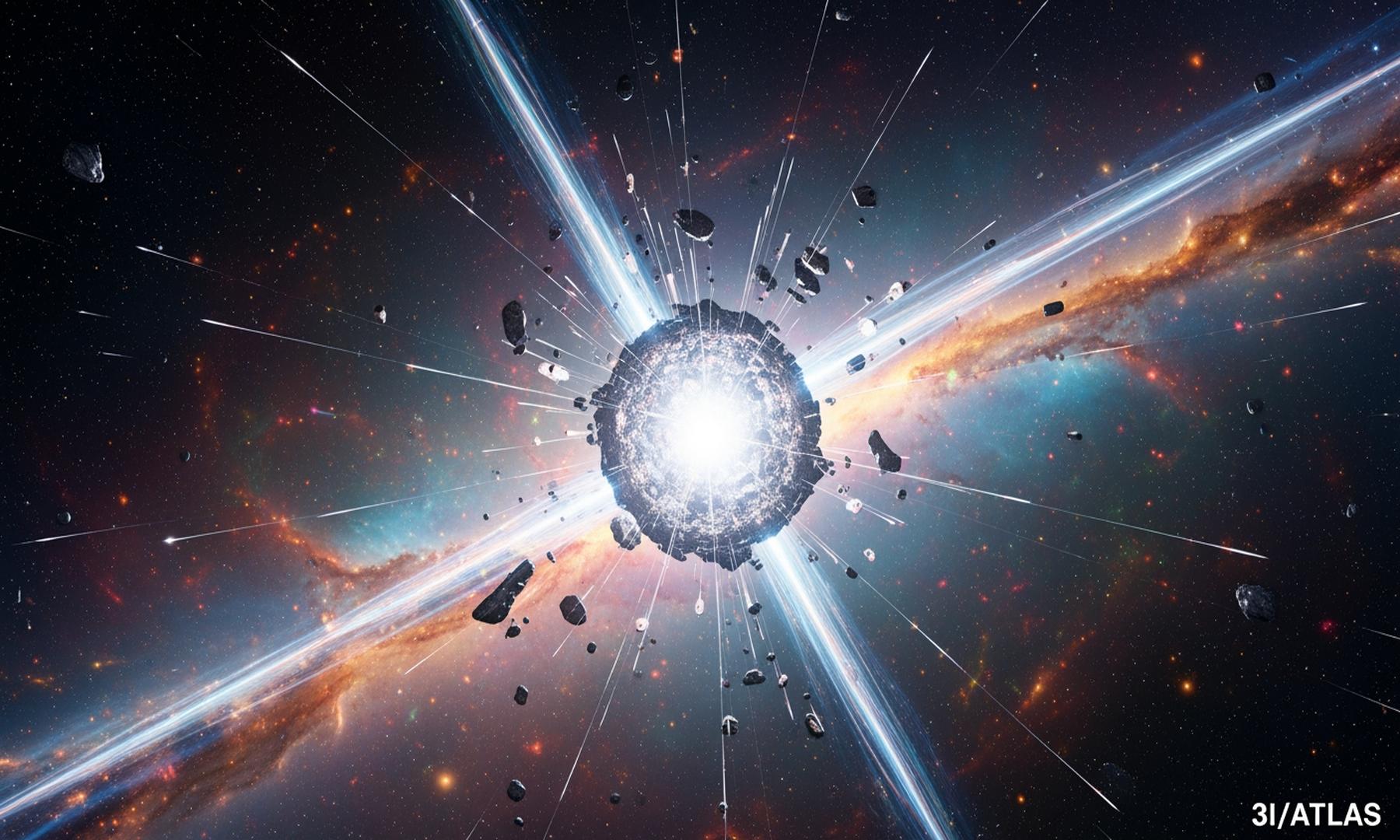 Interstellar Object 3I/ATLAS Exhibits Complex Jet Structure Post-Perihelion