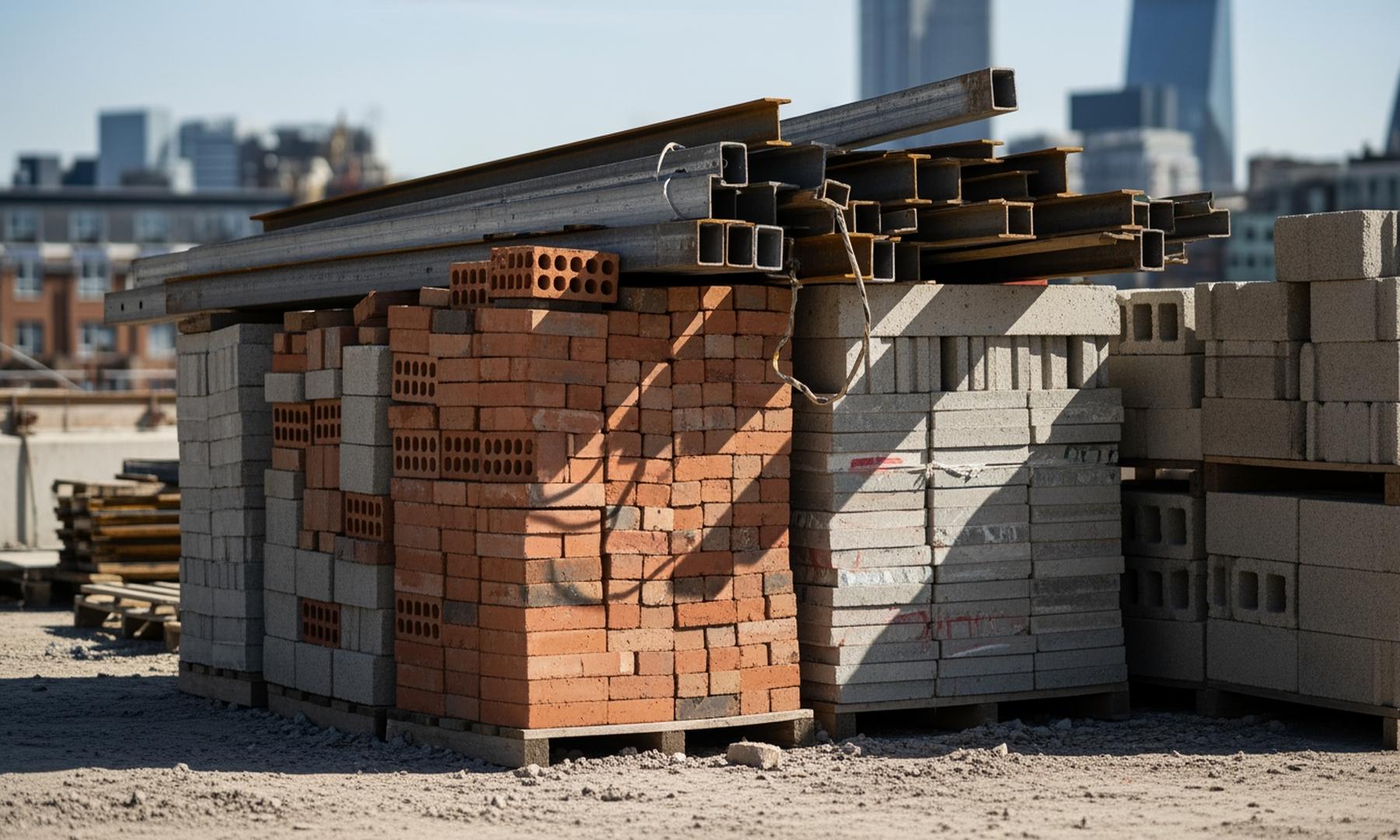 UK Construction Materials Sales at Crisis Levels Amid London Slump