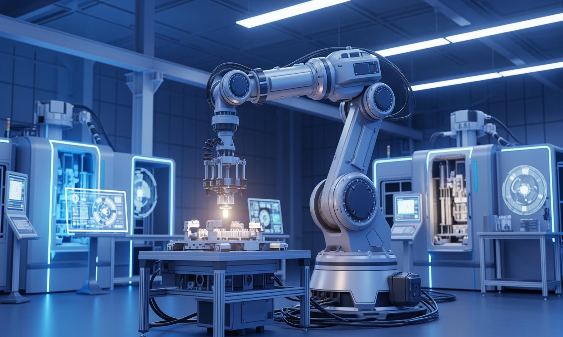 China's Industrial Robotic Arm Production Hits Record High, Impacting Global Automation Market